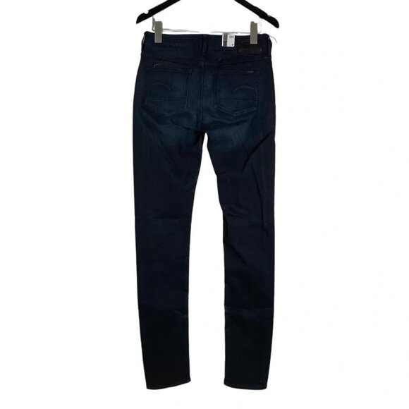 NWT G-Star 3301 Contour Skinny Glaze Dark Size 27 - Picture 5 of 12